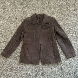 Hypo Active Brown Suede Jacket XL